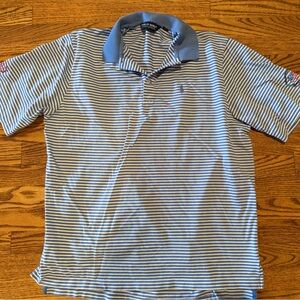 Ralph Lauren polo golf Men's Blue and White Polo Shirt